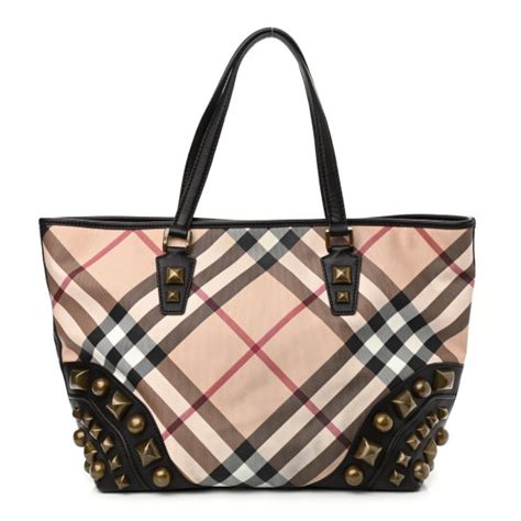 Burberry Nickie Mega Stud Tote 